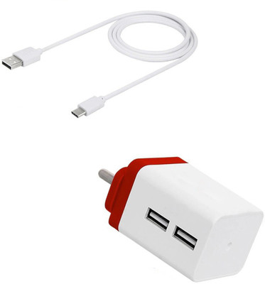 DAKRON Wall Charger Accessory Combo for Nokia 5.1 Plus (Nokia X5)(Multicolor)