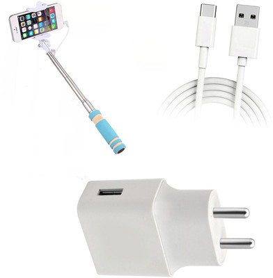 DAKRON Wall Charger Accessory Combo for Samsung Galaxy Note 9(Multicolor)