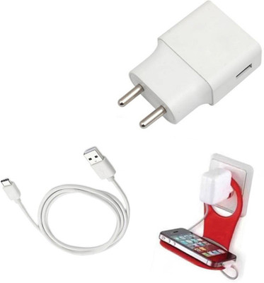 DAKRON Wall Charger Accessory Combo for Huawei Nova 3(Multicolor)