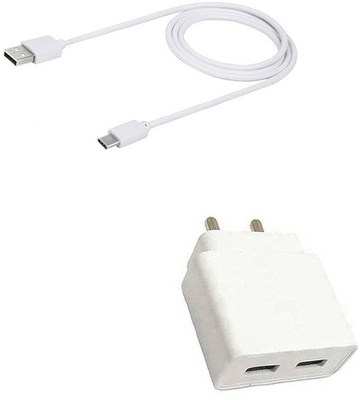 DAKRON Wall Charger Accessory Combo for Samsung Galaxy A8 Plus(Multicolor)