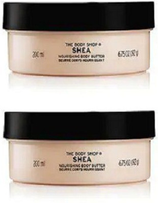 

The Body Shop Shea Nourishing Body Butter Combo (200ML+200ML Pack Of Two)(400)