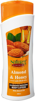 

Nature's Almond & Honey With Vit E Nourishing Whitening Body Lotion With Almond Oil(400)