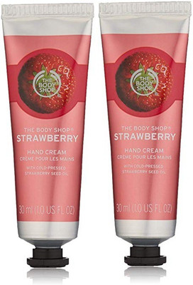 

The Body Shop Strawberry Hand Cream Combo (30ML+30ML Pack Of Two)(60)