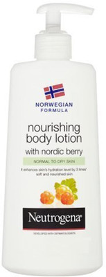 

Neutrogena Norwegian Formula Nourishing Body Lotion- with Nordic Berry(250 ml)