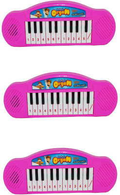 

Kanchan Toys Mini Piano Amazing For Kids Pack Of 3(Multicolor)