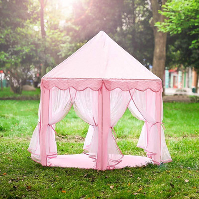 

Urbancart Kids Play Tent/ Pop Up Tent with Storage Case for Toddlers / Foldable Playhouse with a carry case( Princess : Pink)(Multicolor)