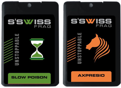 

s'swiss slow poison and axpresio Perfume - 20 ml(For Men & Women)