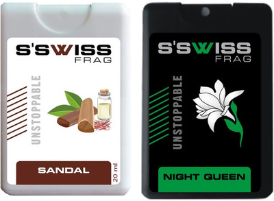 

s'swiss sandal and night queen Perfume - 20 ml(For Men & Women)