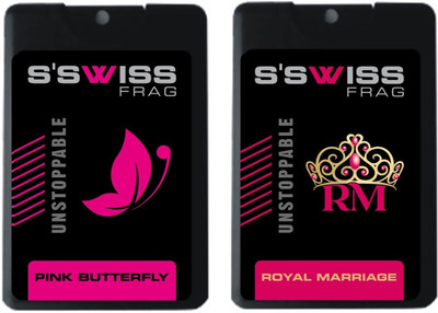 

s'swiss pink butterfly and royal marriage Perfume - 40 ml(For Men & Women)