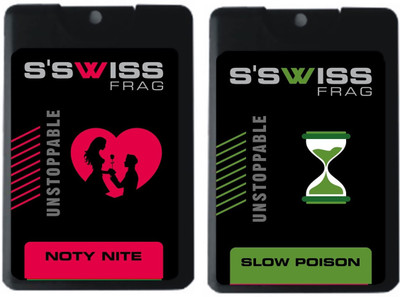

s'swiss noty nite and slow poison Perfume - 20 ml(For Men & Women)