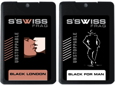 

s'swiss black london and black for man Perfume - 20 ml(For Men & Women)