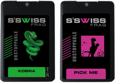 

s'swiss kobra and pick me Perfume - 20 ml(For Men & Women)