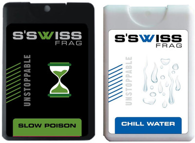 

s'swiss slow poison and chill water Perfume - 20 ml(For Men & Women)
