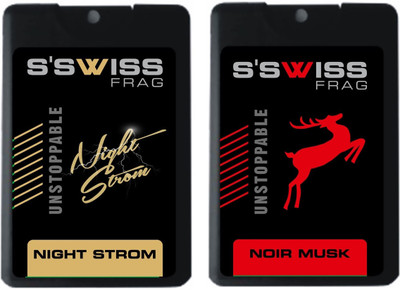 

s'swiss night strom and noir musk Perfume - 20 ml(For Men & Women)