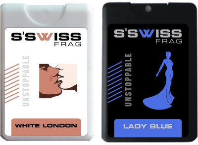 

s'swiss white london and lady blue Perfume - 20 ml(For Men & Women)