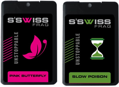 

s'swiss pink butterfly and slow poison Perfume - 40 ml(For Men & Women)
