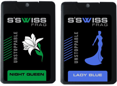 

s'swiss night queen and lady blue Perfume - 20 ml(For Men & Women)