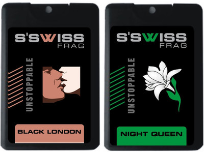

s'swiss black london and night queen Perfume - 20 ml(For Men & Women)