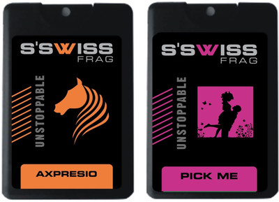 

s'swiss axpresio and pick me Perfume - 20 ml(For Men & Women)