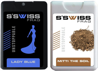 

s'swiss lady blue and mitti the soil Perfume - 20 ml(For Men & Women)