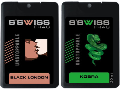 

s'swiss black london and kobra Perfume - 20 ml(For Men & Women)