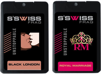

s'swiss black london and royal marriage Perfume - 20 ml(For Men & Women)