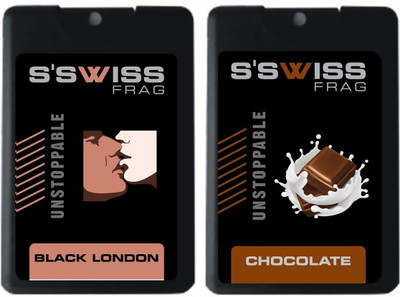 

s'swiss black london and chcolate Perfume - 20 ml(For Men & Women)