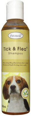 

petswill Tick & Flea Shampoo 200 ml Anti-itching Citrus+ Dog Shampoo(200)