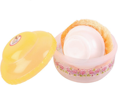 Pillow Poddar Fashion Square powder puff(yellow -2)