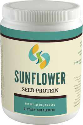

SHARRETS NUTRITIONS Sunflower Seed Protein Powder [ Raw, vegan & non GMO Plant protein] 300 g. Plant-Based Protein(300 g, Unflavor)