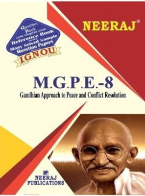 MGPE8-Gandhi Approach To Peace And Conflict Resolutions-IGNOU Help Book Guide For MGPE8 ( English Medium | Neeraj Publications )(Paperback, Neeraj Publications)