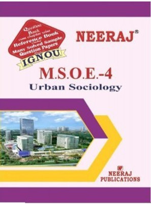 MSOE4-Urban Sociology-IGNOU Help Book Guide For MSOE4 ( English Medium | Neeraj Publications )(Paperback, Neeraj Publications)