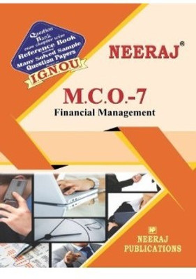 MCO7- Financial Management-IGNOU Help Book Guide For MCO7 ( English Medium | Neeraj Publications )(Paperback, Neeraj Publications)