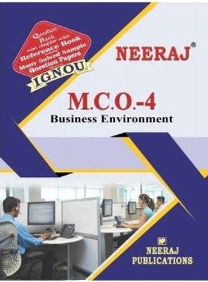 MCO4-Business Environment-IGNOU Help Book Guide For MCO4 ( English Medium | Neeraj Publications )(Paperback, Neeraj Publications)