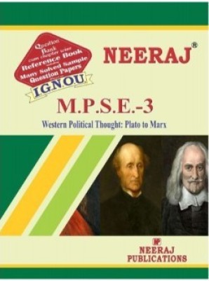 MPSE3-Western Political Thought-IGNOU Help Book Guide For MPSE3 ( English Medium | Neeraj Publications )(Paperback, Neeraj Publications)