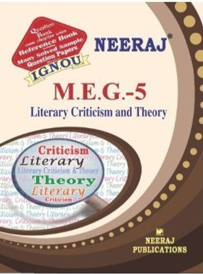 MEG5-Literary Criticism And Theory-IGNOU Help Book Guide For MEG5 ( English Medium | Neeraj Publications )(Paperback, Neeraj Publications)