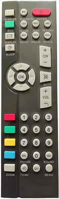 LipiWorld in-Built D2H Set-Top Box Led LCD Tv Remote Control Compatible for SANSUI LED LCD with D2H Remote Controller(Black)