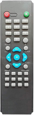 

LipiWorld Prologic 5.1/2.1 Home Theater System Remote Compatible for Philips -Big. Remote Controller(Black)