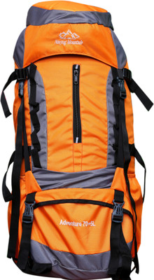 

Navyug Mountain 75 Orange Hiking Backpack /Rucksack Bag (NYB2002RD) Rucksack - 75 L(Orange)