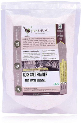 Jivabhumi Organic Rock Salt Powder, 1 kg Rock Salt(1 kg)