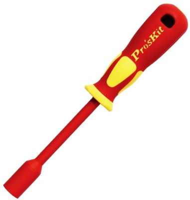 Proskit VDE 1000V Insulated Nut Driver (M13x125) Ratchet Screwdriver(Pack of 1)