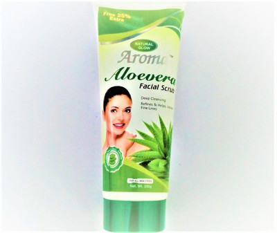 

Aroma Aloevera Face Scrub 200ml Scrub(200 g)
