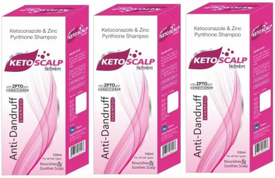

Ketoscalp 3pc Anti Dandruff Shampoo(300)