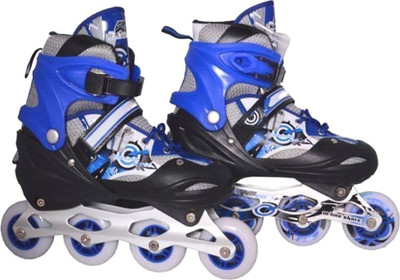 

Faiydashop Comfort Roller Skates In-line Skates - Size 8-10 UK(Multicolor)