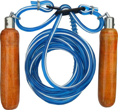 

BETRENDING Skipping rope short wooden handle for perfect grip multicolor length 279 inch Freestyle Skipping Rope(Multicolor, Length: 279 inch)