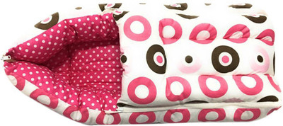 

Bacati Mod Dots Pink Choco Reversible Baby Sleeping Bag(Multicolor