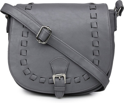 

TR Fashion Girls Formal Black, Grey PU Sling Bag