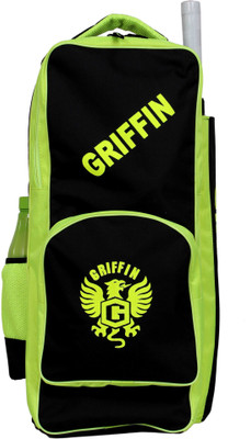 

GRIFFIN STANDED KIT CRICKET KIT BAG(Green, Kit Bag, Green plain