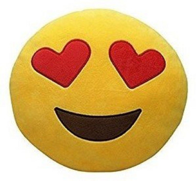 

Arvel Heart-Eyes plush soft toy cushion 37x37 CM - 30 cm (Yellow) soft pillow /cute pillow /love pillow - 37 cm(Yellow)