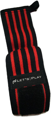 

LETS PLAY Wrist Wraps 18" Pack of 2 Professional Grade with Thumb Loops Wrist Support (, Multicolor